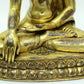 A Precious Gilt-Bronze Figure Of Longevity Buddha