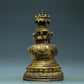 A Magnificent Gilt-Bronze Stupa