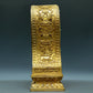 A Wonderful Alloy Copper Silver-Inlaid Figure Of Kubera And A Gilt-Bronze 'Weapons Of The Eight Immortals' Buddhist Shrine With Inscriptions