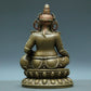 A Wonderful Alloy Copper Silver-Inlaid Figure Of Kubera And A Gilt-Bronze 'Weapons Of The Eight Immortals' Buddhist Shrine With Inscriptions