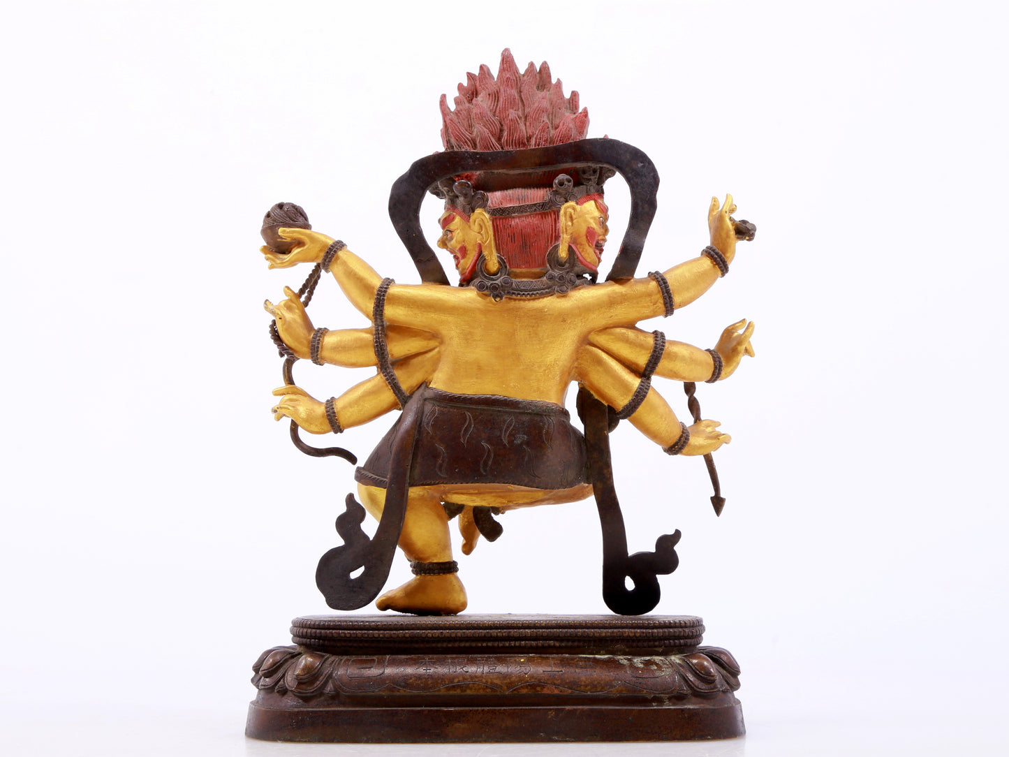 A Magnificent Gilt-Bronze Figure Of Dakini