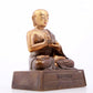 A gilt bronze Arhat statue