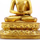 A Magnificent Set Of Three Gilt-Bronze Figures Of Buddha