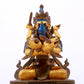 A Splendid Gilt-Bronze Figure Of Manjusri