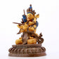 A Splendid Gilt-Bronze Figure Of Manjusri
