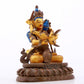 A Splendid Gilt-Bronze Figure Of Manjusri