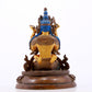 A Splendid Gilt-Bronze Figure Of Manjusri