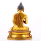 A Magnificent Set Of Three Gilt-Bronze Figures Of Buddha Shakyamuni