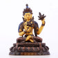 A gilt bronze statue of Vajra Buddha