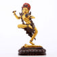 A gilt bronze Vajra statue