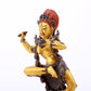 A gilt bronze Vajra statue