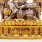 A Splendid Gilt-Bronze Silver Figure Of Mahasiddha