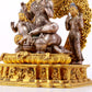 A Splendid Gilt-Bronze Silver Figure Of Mahasiddha