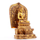 A Rare Gilt-Bronze Gem-Inlaid Figures Of Bodhisattva