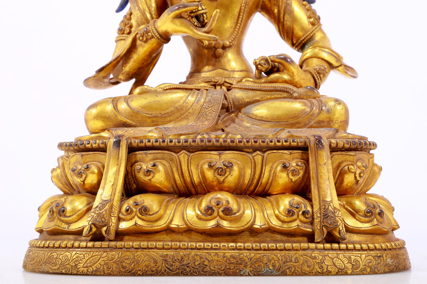 A Splendid Gilt-Bronze Figure Of Vajrasattva