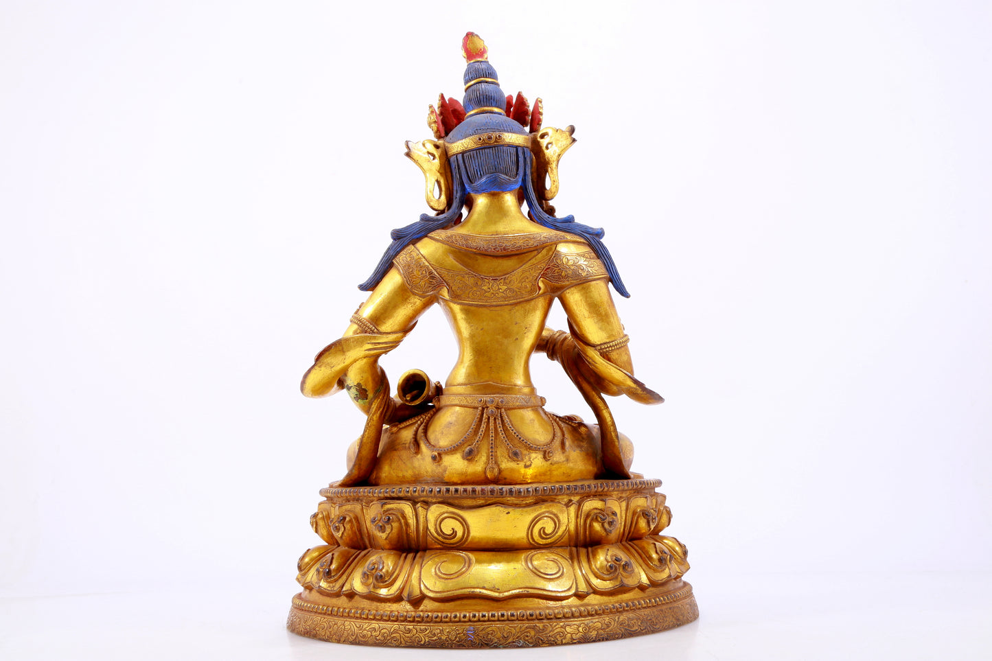 A Splendid Gilt-Bronze Figure Of Vajrasattva