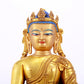 A Wonderful Gilt-Bronze Figure Of Longevity Buddha