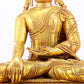 A Wonderful Gilt-Bronze Figure Of Longevity Buddha