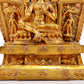A Splendid Gilt-Bronze Gem-Inlaid Figure Of Green Tara