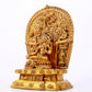 A Splendid Gilt-Bronze Gem-Inlaid Figure Of Green Tara
