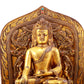 A Rare Gilt-Bronze Gem-Inlaid Figures Of Bodhisattva