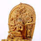 A Splendid Gilt-Bronze Gem-Inlaid Figure Of Green Tara