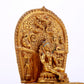 A Splendid Gilt-Bronze Gem-Inlaid Figure Of Green Tara