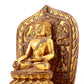 A Rare Gilt-Bronze Gem-Inlaid Figures Of Bodhisattva