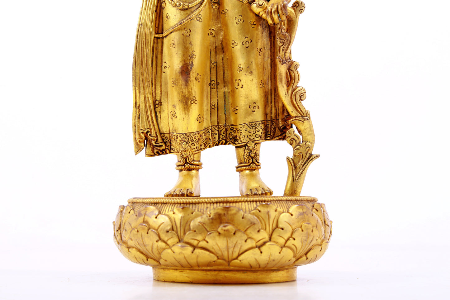 A Magnificent Gilt-Bronze Figure Of Tara