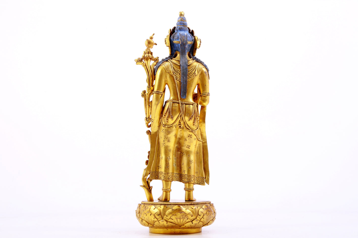 A Magnificent Gilt-Bronze Figure Of Tara