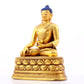 A Magnificent Gilt-Bronze Figure Of Buddha Shakyamuni