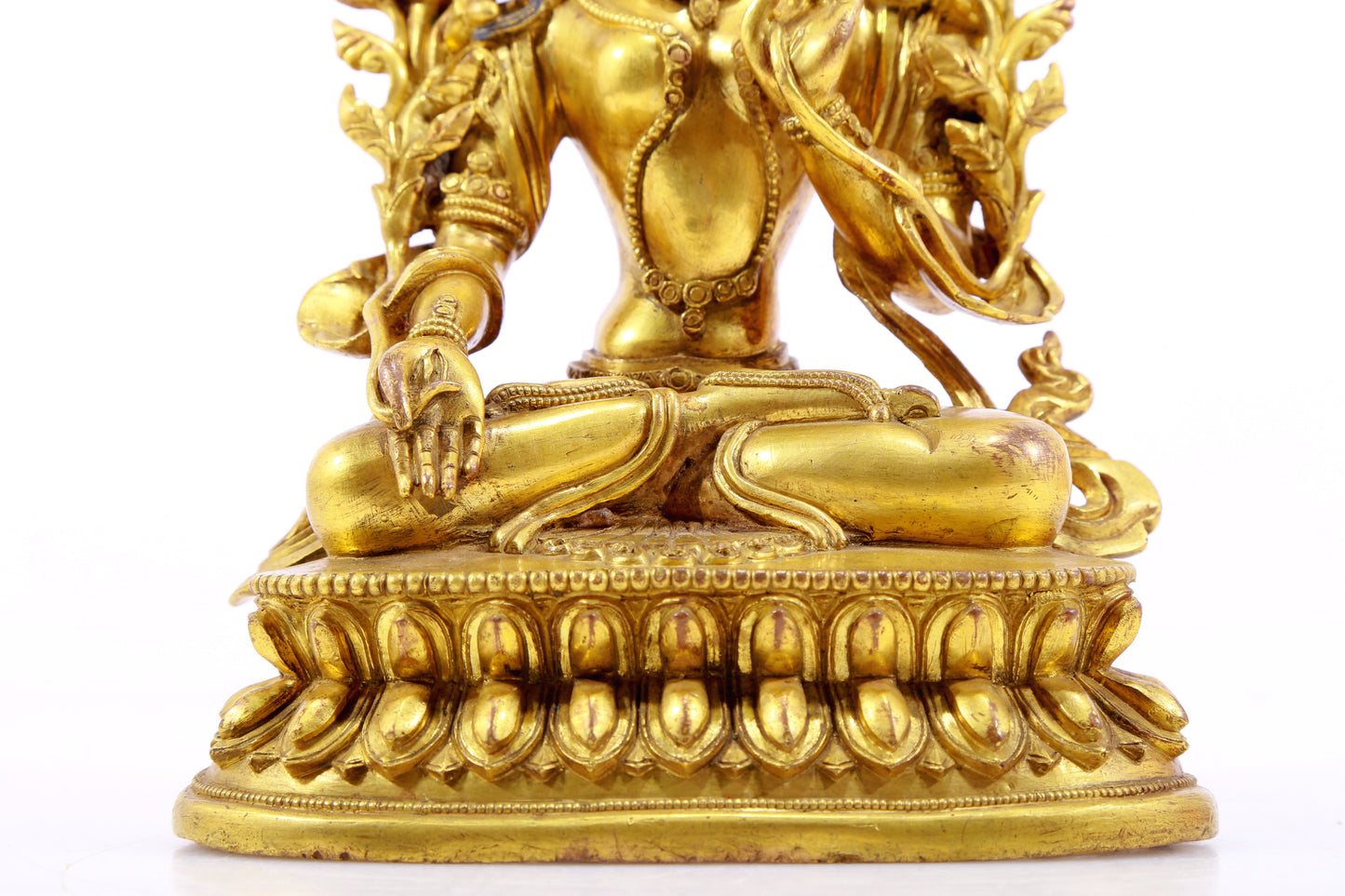 A Magnificent Gilt-Bronze Figure Of Tara