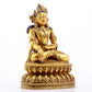 Magnificent Gilt-Bronze Figure Of Longevity Buddha