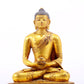 A Brilliant Set Of Three Gilt-Bronze Figures Of Buddha