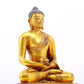 A Brilliant Set Of Three Gilt-Bronze Figures Of Buddha