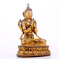 A Magnificent Gilt-Bronze Gem-Inlaid Figure Of Four-Armed Avalokiteshvara