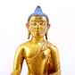 A Magnificent Set Of Three Gilt-Bronze Figures Of Buddha