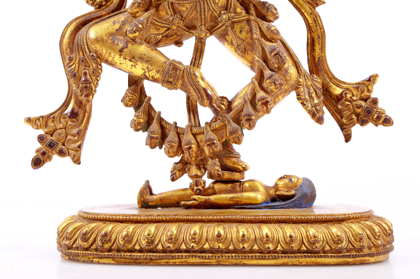 A Splendid Gilt-Bronze Figure Of Vajrapani