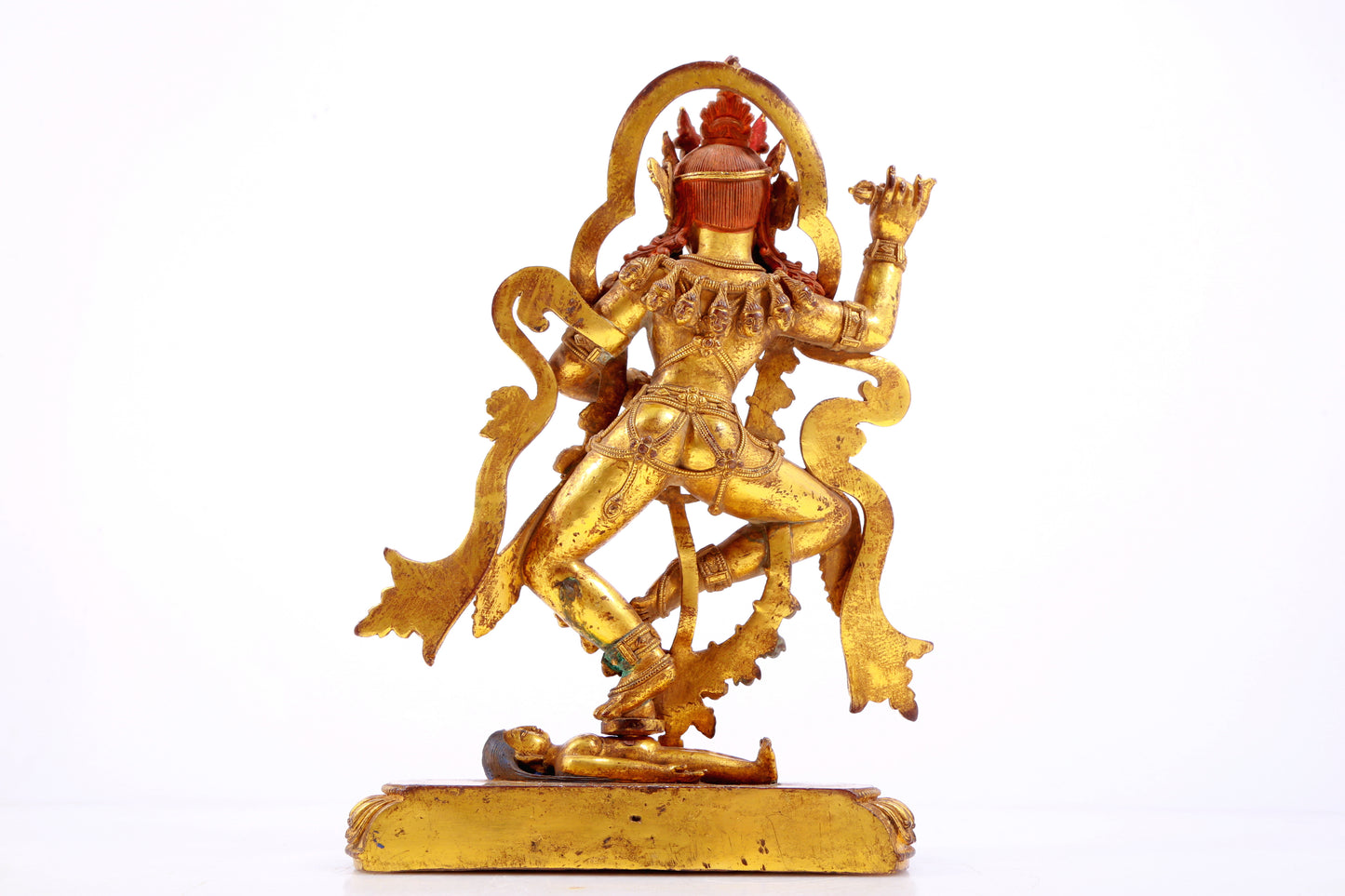 A Splendid Gilt-Bronze Figure Of Vajrapani