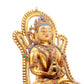 A Splendid Gilt-Bronze Gem-Inlaid Figure Of Amitayus