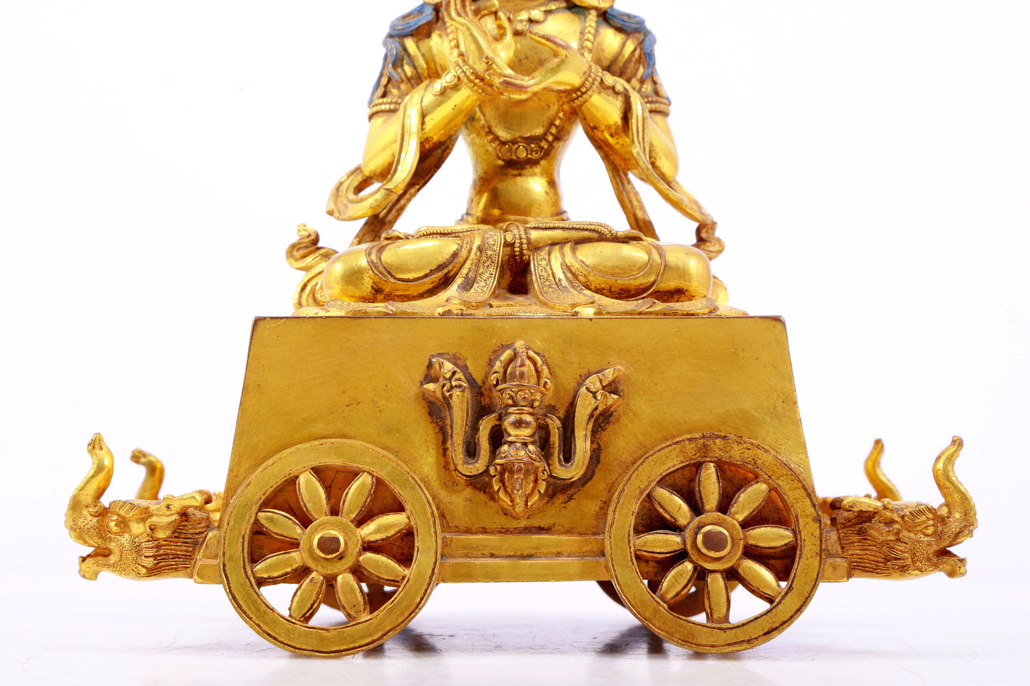 Splendid Gilt-Bronze Figure Of Bodhisattva