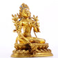 A Magnificent Gilt-Bronze Figure Of Green Tara