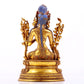 A Brilliant Gilt-Bronze Gem-Inlaid Figure Of White Tara