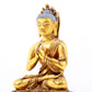 A Magnificent Gilt-Bronze Figure Of Buddha Shakyamuni