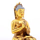 A Magnificent Gilt-Bronze Figure Of Buddha Shakyamuni