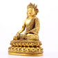 A Magnificent Gilt-Bronze Figure Of Bodhisattva