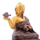 Magnificent Gilt-Bronze Figure Of Mahasiddha