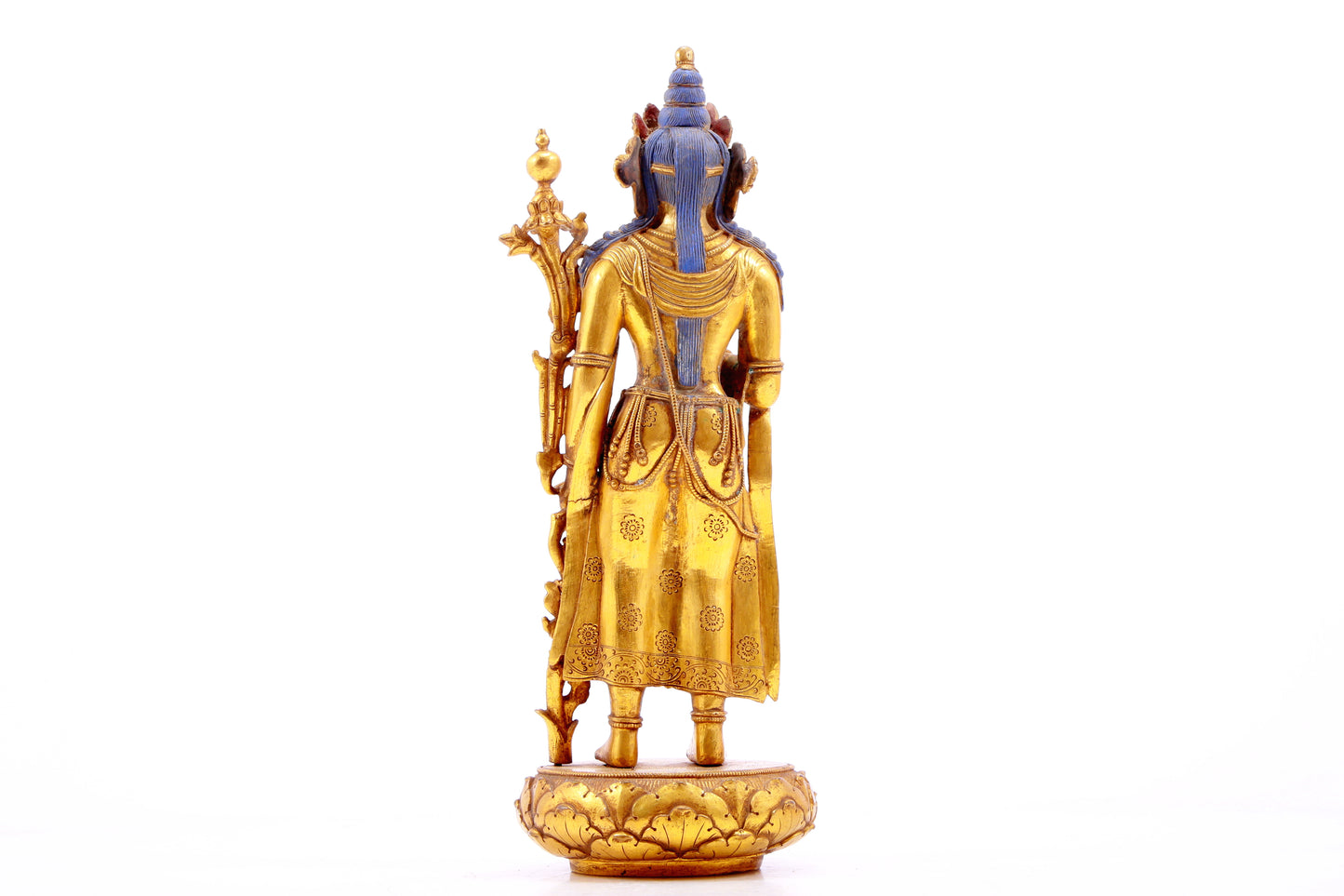 A Magnificent Gilt-Bronze Figure Of Tara