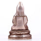 A Brilliant Silver-Bronze Figure Of Guanyin