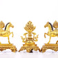 A Splendid Set Of Gilt-Bronze Ritual It